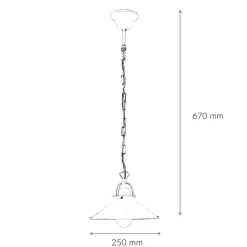 Giovanni Battista Hängeleuchte Messing E27 Ø 25 cm Vintage ALICE* Hängelampen|Industrie Lampen