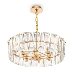 Maytoni Hängeleuchte Metall Ø 51,7 cm H: max. 66,8 cm in Gold* Hängelampen|Esszimmer Lampen