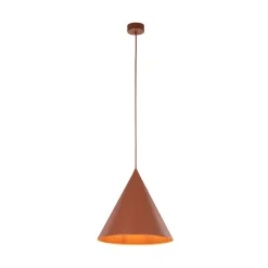 TK Lighting Hängeleuchte Metall Ø 32 cm H: max. 165 cm Rot Retro E27* Hängelampen|Esszimmer Lampen