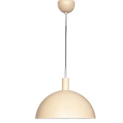 Hot By Rydéns Hängeleuchte Metall Ø 38 cm rund H: max. 120 cm Beige E27