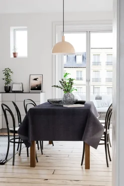 Hot By Rydéns Hängeleuchte Metall Ø 38 cm rund H: max. 120 cm Beige E27