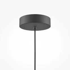 Maytoni Hängeleuchte Metall Ø 35 cm rund H: max. 318 cm Schwarz* Küchenlampen|Wohnzimmerlampen