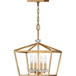 Elstead Hängeleuchte Metall E14 B: 33 cm H: max. 202,2 cm TARIN* Hängelampen|Schlafzimmer Lampen