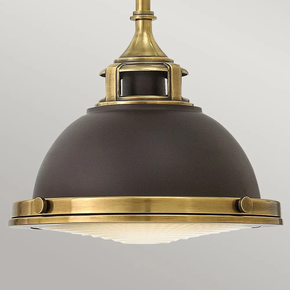 Elstead Hängeleuchte Metall E27 D: 29,2 cm rund H: max. 99,8 cm* Hängelampen|Bürolampen