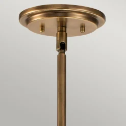 Elstead Hängeleuchte Metall Glas Ø 28,9 cm rund E27 Vintage* Hängelampen|Bürolampen