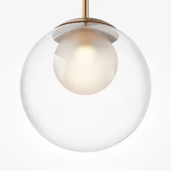 Maytoni Hängeleuchte Metall Glas Ø 20 cm H: max. 344,1 cm G9* Hängelampen|Esszimmer Lampen