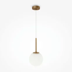 Online Maytoni Hängeleuchte Metall Glas Ø 18 cm rund H: max. 180 cm