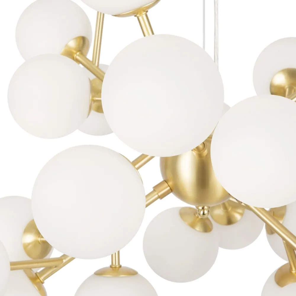 Maytoni Hängeleuchte Metall Glas 65 cm breit H: max. 146,5 cm* Hängelampen|Esszimmer Lampen