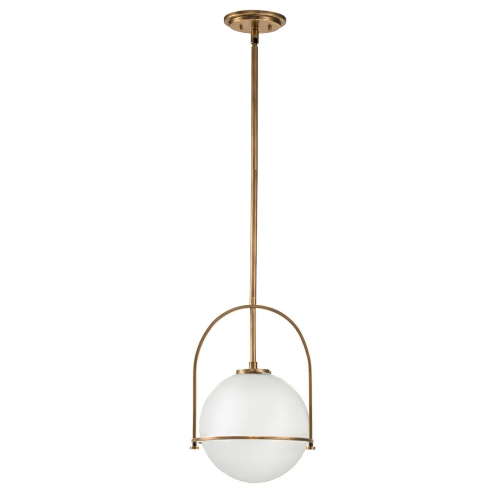 Elstead Hängeleuchte Metall Glas D: 28,9 cm H: max. 129,4 cm* Bürolampen|Wohnzimmerlampen