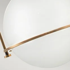 Elstead Hängeleuchte Metall Glas D: 28,9 cm H: max. 129,4 cm* Bürolampen|Wohnzimmerlampen