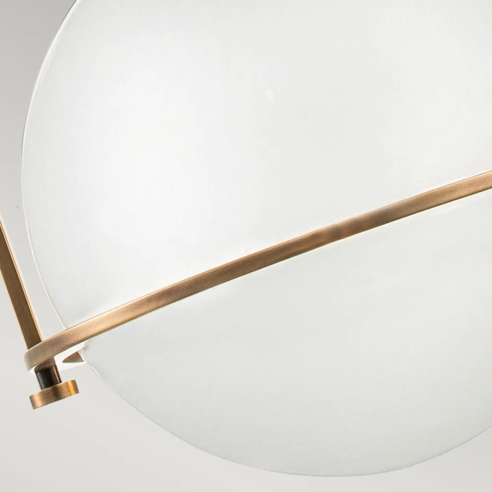 Elstead Hängeleuchte Metall Glas D: 28,9 cm H: max. 129,4 cm* Bürolampen|Wohnzimmerlampen