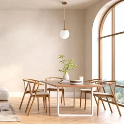 Maytoni Hängeleuchte Metall Glas D: 20 cm rund H: max. 180 cm* Hängelampen|Esszimmer Lampen