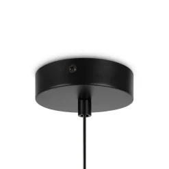 Maytoni Hängeleuchte Metall Glas E14 Ø 15 cm rund Schwarz Weiß* Hängelampen|Esszimmer Lampen