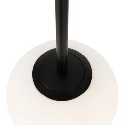 Maytoni Hängeleuchte Metall Glas E14 Ø 15 cm rund Schwarz Weiß* Hängelampen|Esszimmer Lampen