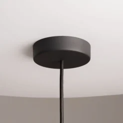 Outlet Maytoni Hängeleuchte Metall Glas G9 rund D: 30 cm Modern GABI