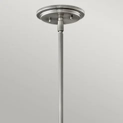 Elstead Hängeleuchte Metall Glas rund D: 28,9 cm E27 Vintage* Hängelampen|Bürolampen