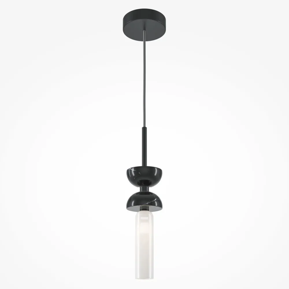 Maytoni Hängeleuchte Metall Glas rund D: 10 cm H: max. 336,5 cm* Designerlampen|Glaslampen