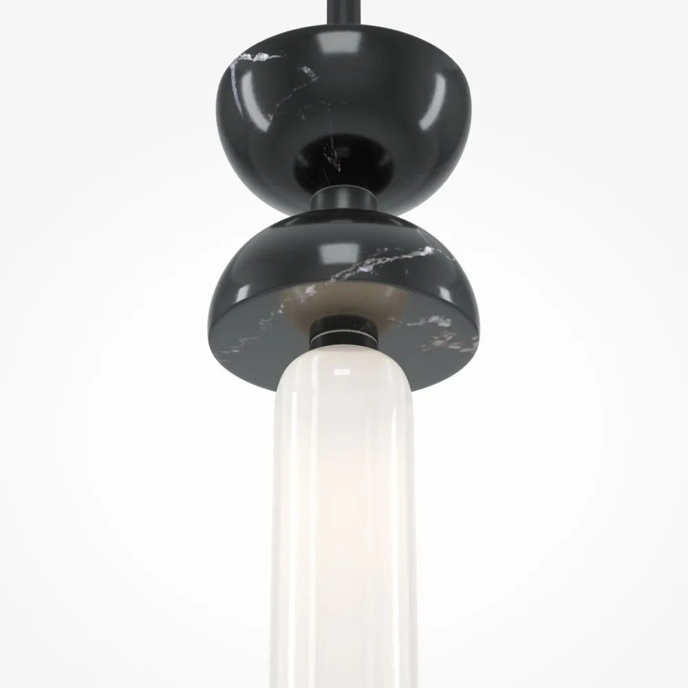 Maytoni Hängeleuchte Metall Glas rund D: 10 cm H: max. 336,5 cm* Designerlampen|Glaslampen