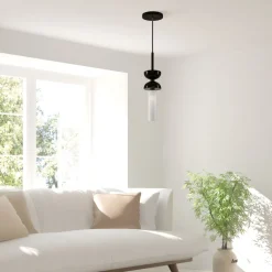 Maytoni Hängeleuchte Metall Glas rund D: 10 cm H: max. 336,5 cm* Designerlampen|Glaslampen