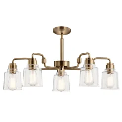 Elstead Hängeleuchte Metall Glas Vintage verstellbare Höhe* Hängelampen|Bürolampen