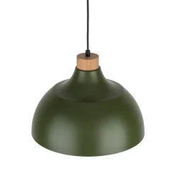 TK Lighting Hängeleuchte Metall Grün Retro Ø 34 cm verstellbar E27* Küchenlampen|Wohnzimmerlampen