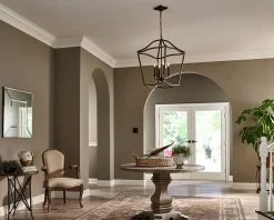 Elstead Hängeleuchte Metall in Messing antik Vintage NADICIA