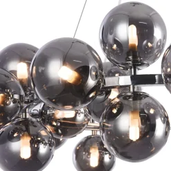 Maytoni Hängeleuchte Metall Rauchglas G9 69 cm breit Modern* Hängelampen|Bürolampen