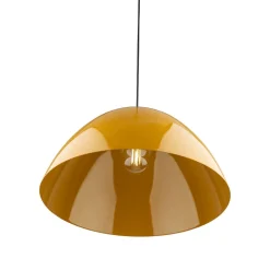 TK Lighting Hängeleuchte Metall rund Ø 50 cm H: max. 170 cm E27 Gelb* Hängelampen|Esszimmer Lampen