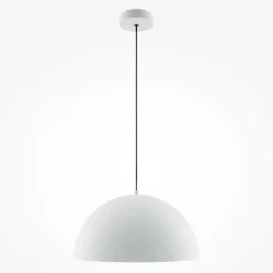 Online Maytoni Hängeleuchte Metall rund D: 35 cm H: max. 320 cm Weiß