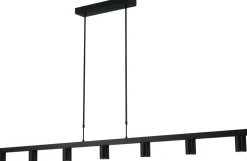 Masterlight Hängeleuchte Metall Schwarz 180 cm breit GU10 ELSIE* Wohnzimmerlampen|Esszimmer Lampen