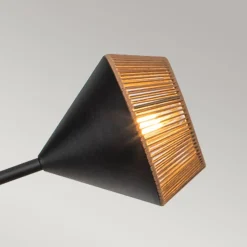 Elstead Hängeleuchte Metall Seil H: max. 162,5 cm Schwarz Beige E14* Hängelampen|Esszimmer Lampen
