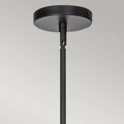 Elstead Hängeleuchte Metall Seil H: max. 162,5 cm Schwarz Beige E14* Hängelampen|Esszimmer Lampen