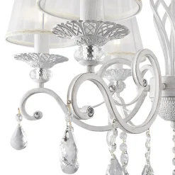 Maytoni Hängeleuchte Metall Stoff 63 cm breit H: max. 116 cm* Hängelampen|Esszimmer Lampen