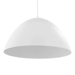 TK Lighting Hängeleuchte Metall Weiß Ø 50 cm rund E27 MIRANDA* Hängelampen|Moderne Lampen