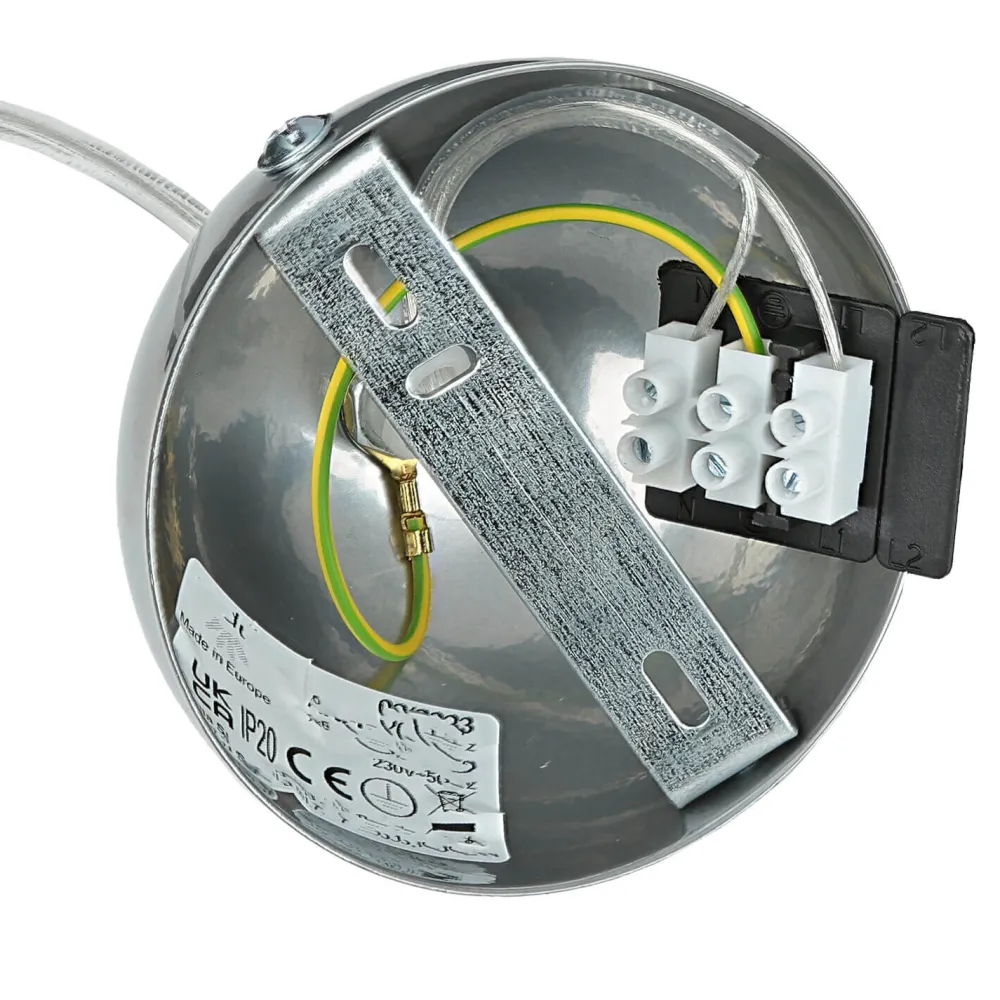 Outlet Sollux Hängeleuchte mit Glasschirm Grün