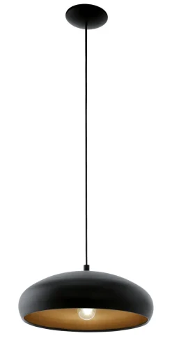 Sale Eglo Hängeleuchte Mogano 1 Schwarz Ø40cm