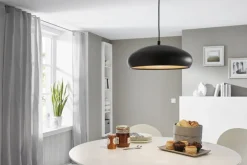 Sale Eglo Hängeleuchte Mogano 1 Schwarz Ø40cm