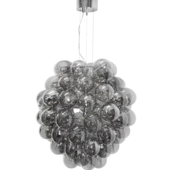 By Rydéns Hängeleuchte Rauchglas 64 cm breit 4-flammig E14* Hängelampen|Wohnzimmerlampen