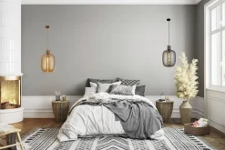 Searchlight Hängeleuchte Rauchglas E27 D: 30 cm H: max. 120 cm Grau* Hängelampen|Wohnzimmerlampen