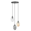 Clearance Emibig Hängeleuchte Rauchglas 3-flammig E14 Ø 40 cm CARLU