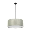 TK Lighting Hängeleuchte rund Ø 50 cm blendarm E27 Grün Stoffschirm* Moderne Lampen|Stofflampen
