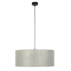 TK Lighting Hängeleuchte rund Ø 50 cm blendarm E27 Grün Stoffschirm* Moderne Lampen|Stofflampen