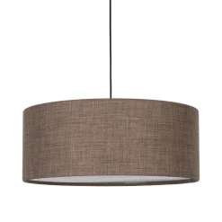 Sale TK Lighting Hängeleuchte rund Ø 50 cm Jute H: max. 110 cm 3x E27