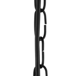 Clearance Searchlight Hängeleuchte Schwarz Ø 45 cm aus Mesh Metall 3x E27 Retro