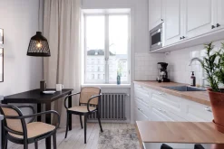 By Rydéns Hängeleuchte Schwarz Jute B: 34 cm H: max. 120 cm E27* Hängelampen|Wohnzimmerlampen