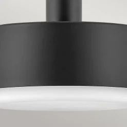 Elstead Hängeleuchte Schwarz Messing D: 33 cm Metall Glas 2x E27* Hängelampen|Wohnzimmerlampen