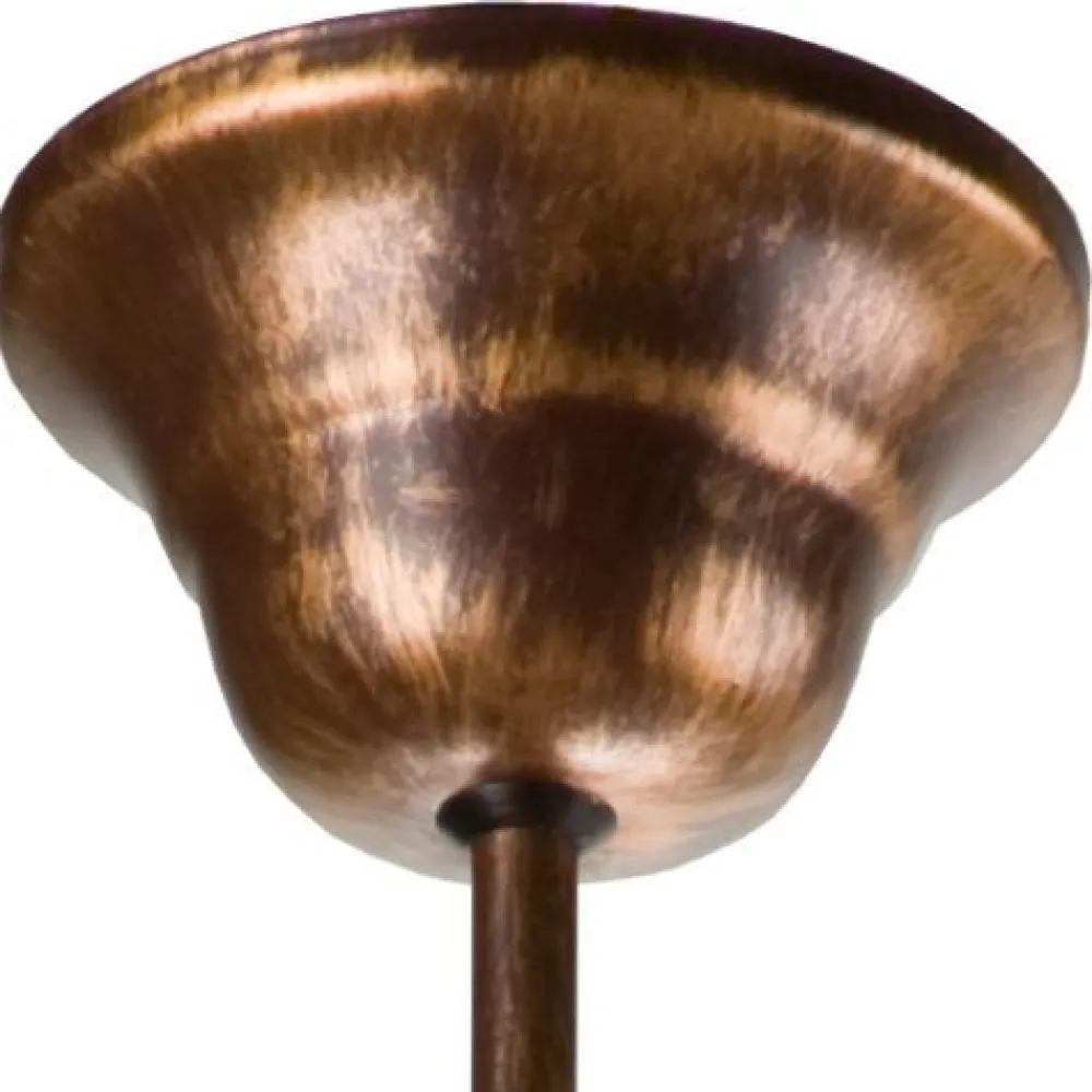 Clearance Lamkur Hängeleuchte Shabby Braun antik Metall 5-flammig