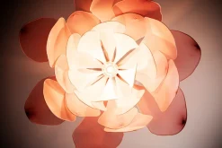 By Rydéns Hängeleuchte Stoff 80 cm breit H: max. 120 cm biegsam Rosa* Hängelampen|Esszimmer Lampen