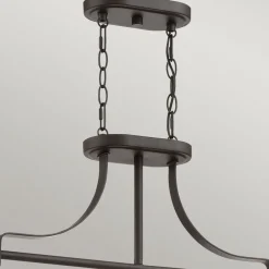 Elstead Hängeleuchte Vintage B: 96,5 cm höhenverstellbar in Bronze* Hängelampen|Bürolampen