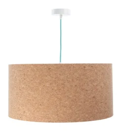 BPS Koncept Hängeleuchte Wohnzimmer E27 Ø 60 cm Kork Modern* Hängelampen|Moderne Lampen